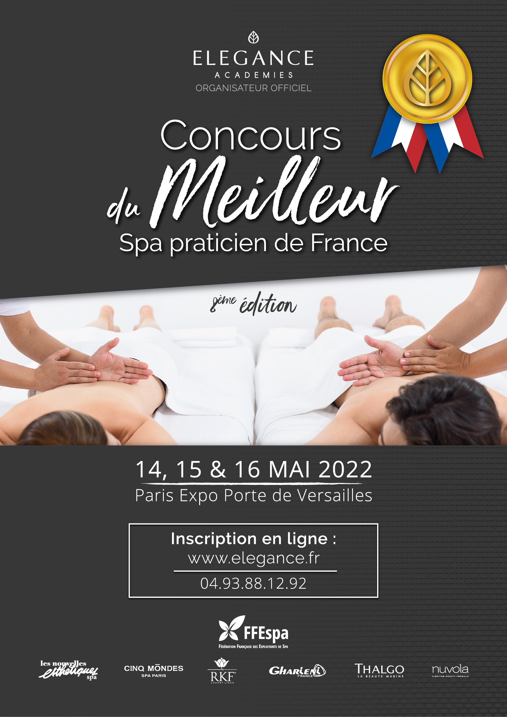 Affiche A3 Concours Meilleur Spa Praticien 2022 WEB