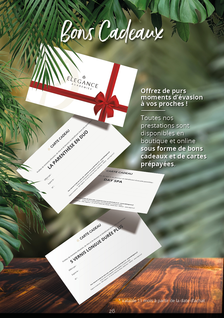 Menu de Soin JUNGLE 2023-26 Menu de Soin JUNGLE 2023 26