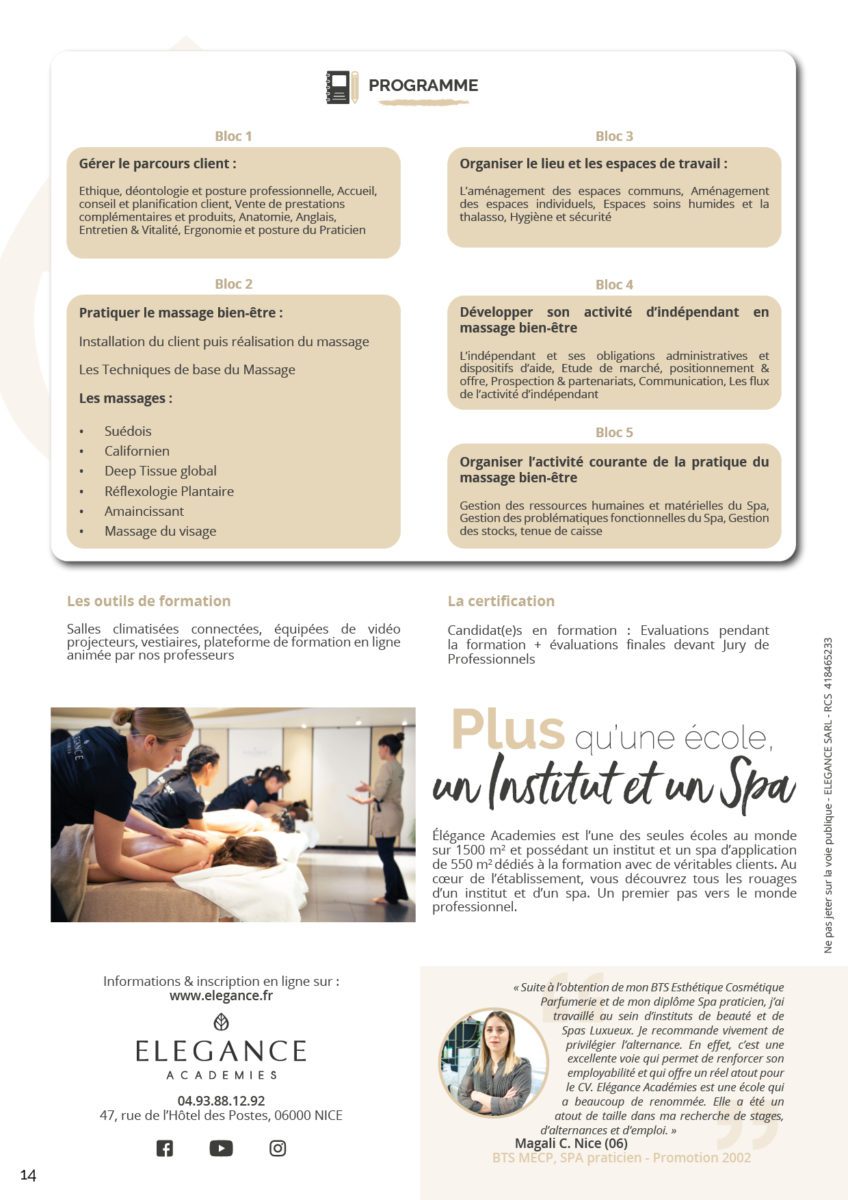 BROCHURE FORMATIONS14
