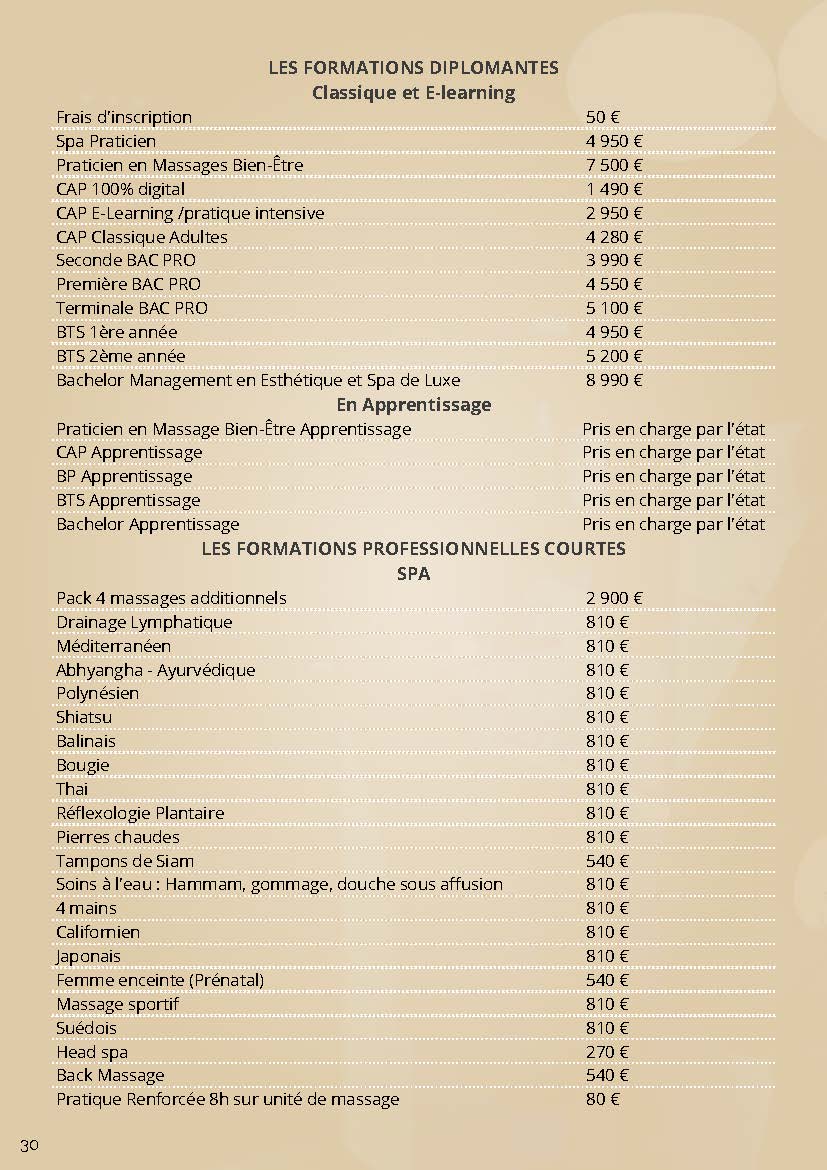 2023 BROCHURE TOUTES FORMATIONS Page 30 1