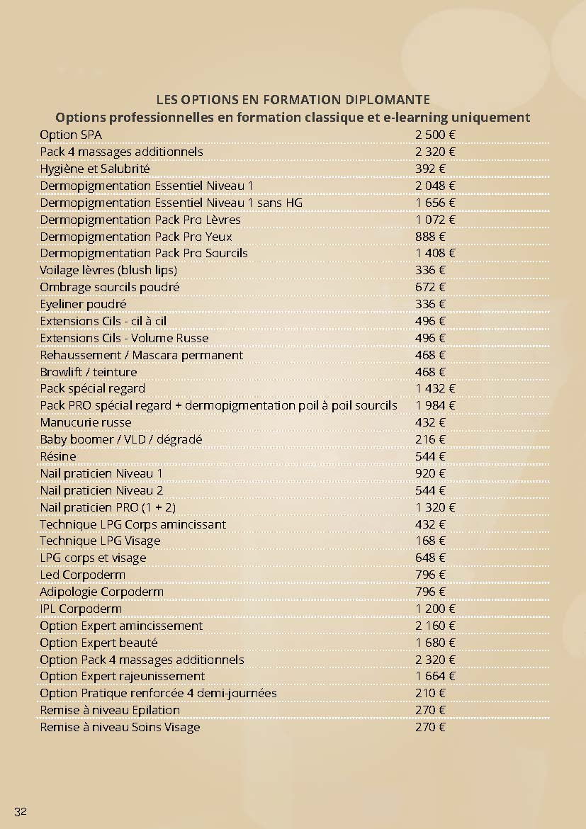 2023 BROCHURE TOUTES FORMATIONS Page 32