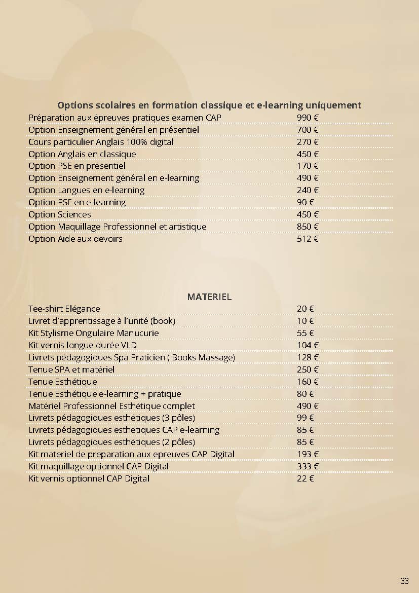 2023 BROCHURE TOUTES FORMATIONS Page 33