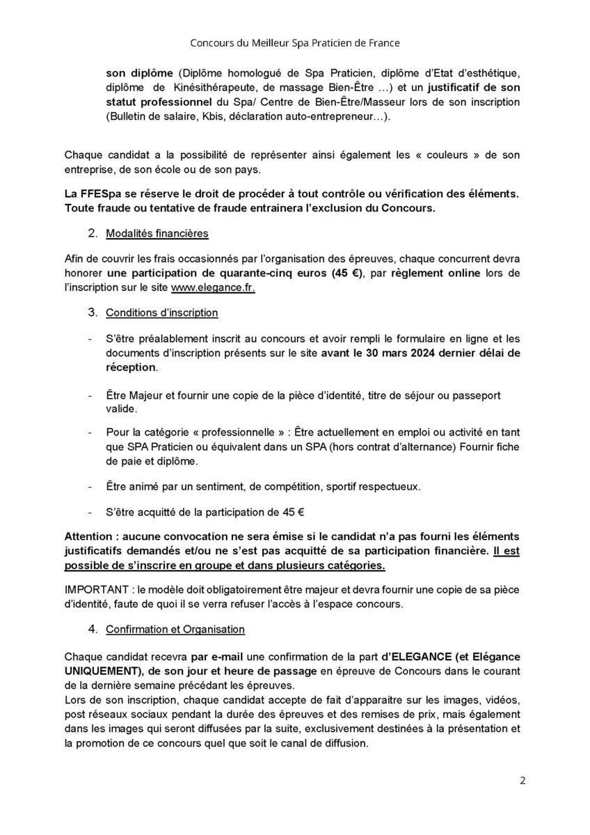 Reglement Concours Meilleur Spa Praticien 2024 VF Page 2