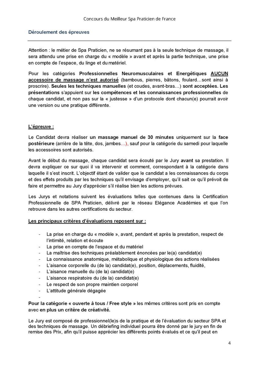 Reglement Concours Meilleur Spa Praticien 2024 VF Page 4