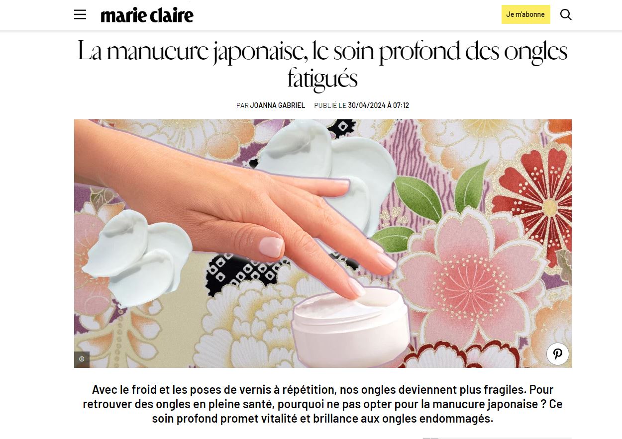 Capture marie claire