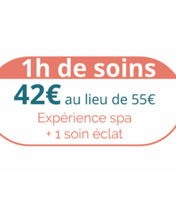 Fête des mères : 1 expérience spa au choix + 1 soin éclat Visage