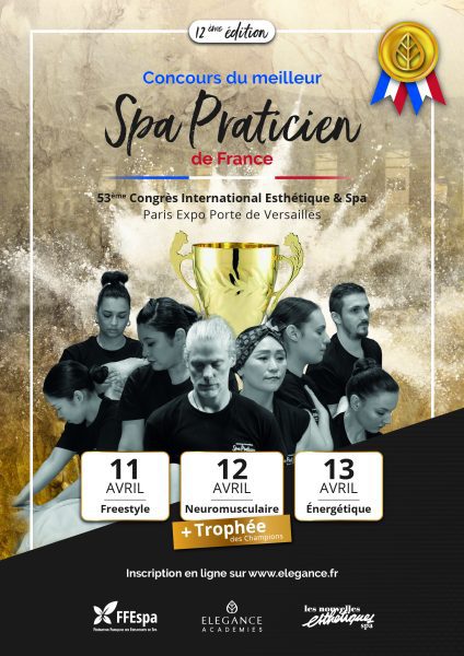 Affiche A3 Concours Meilleur Spa Praticien 2026