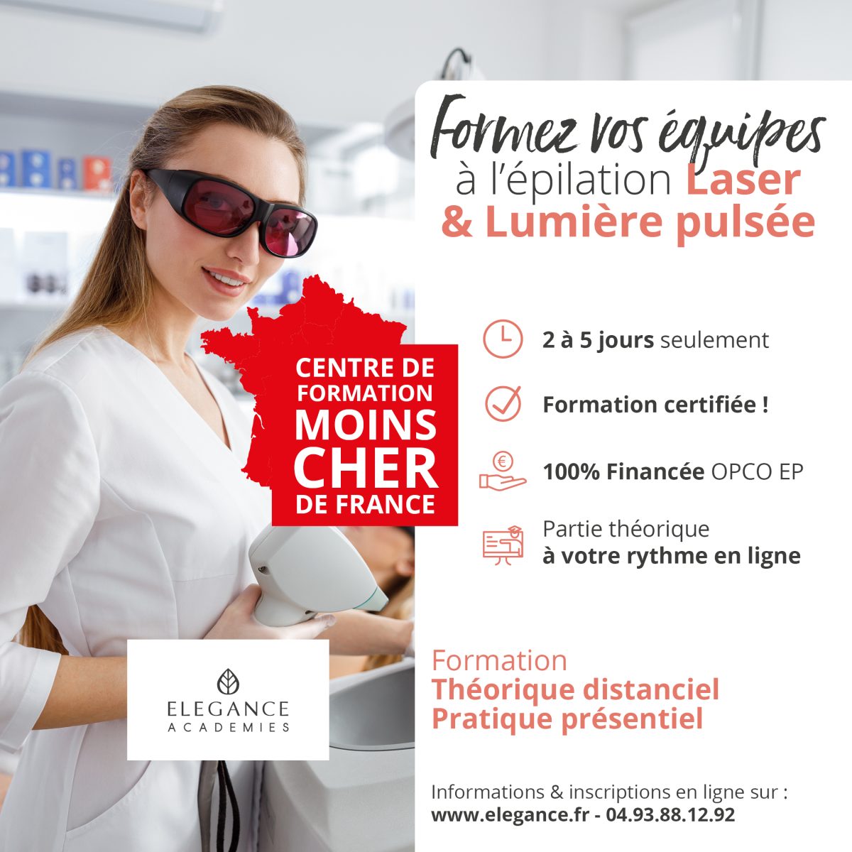 Formation IPL LASER MOINS CHER PAS DE VILLE