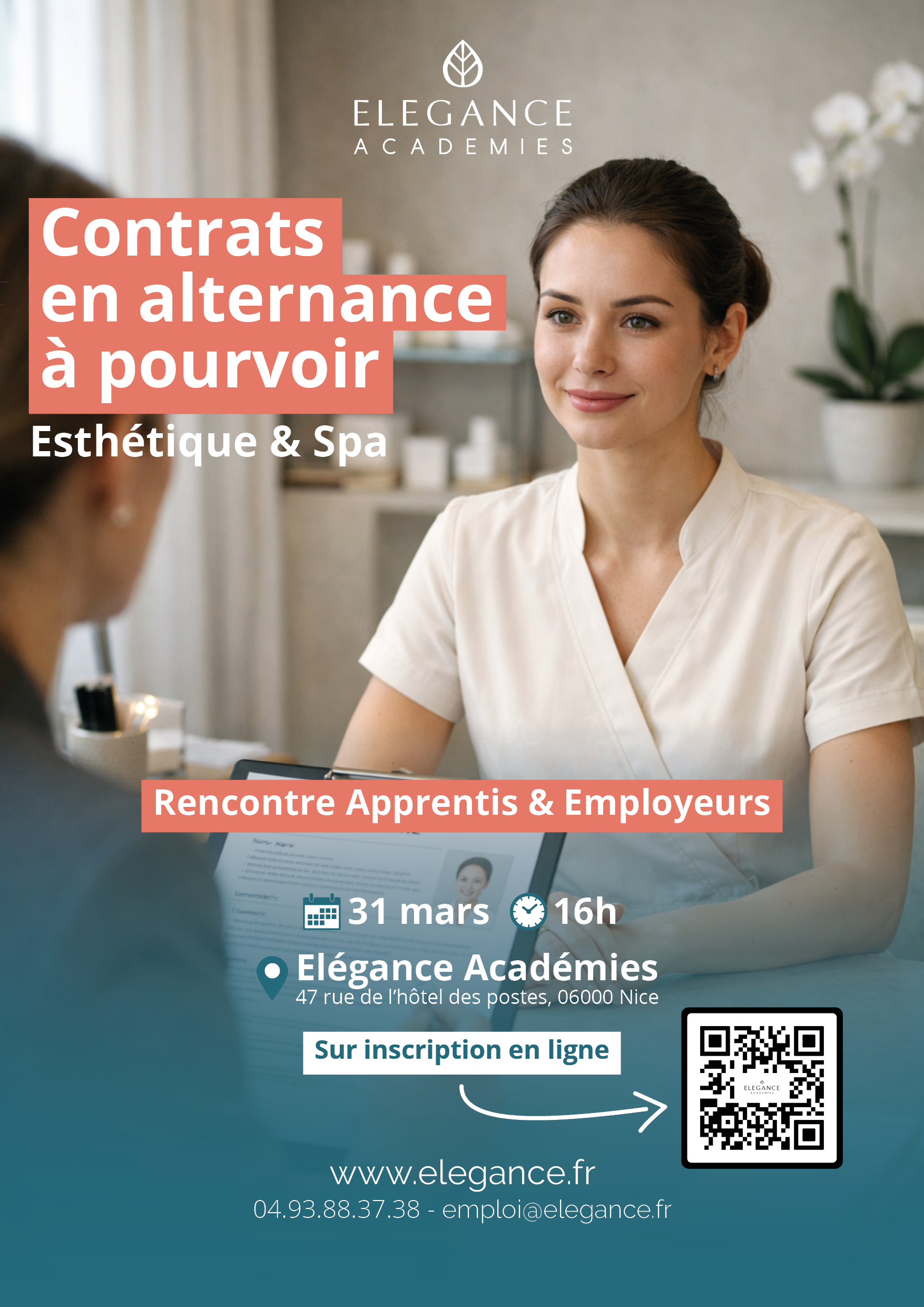 Affiche A3 Job Dating 31 mars 2026