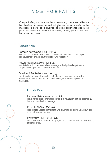 Menu de soin EXPERT 202610 Menu de soin EXPERT 202610