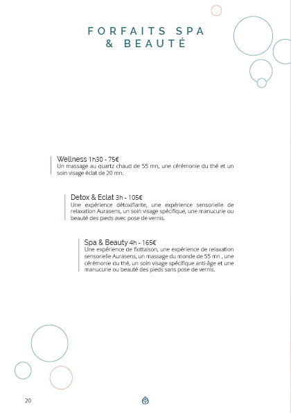 Menu de soin EXPERT 202620 Menu de soin EXPERT 202620