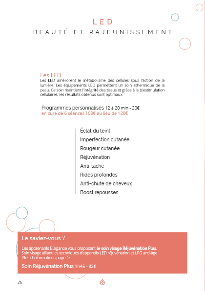 Menu de soin EXPERT 202626 Menu de soin EXPERT 202626