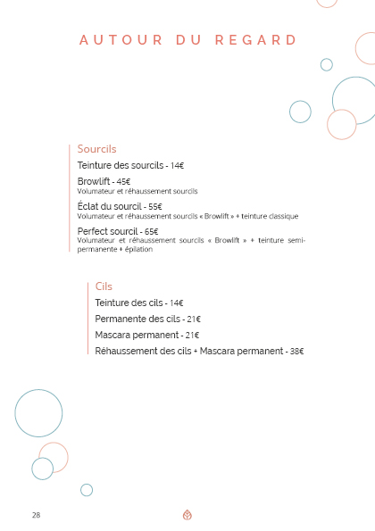 Menu de soin EXPERT 202628 Menu de soin EXPERT 202628