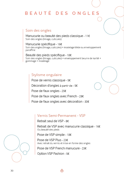 Menu de soin EXPERT 202630 Menu de soin EXPERT 202630