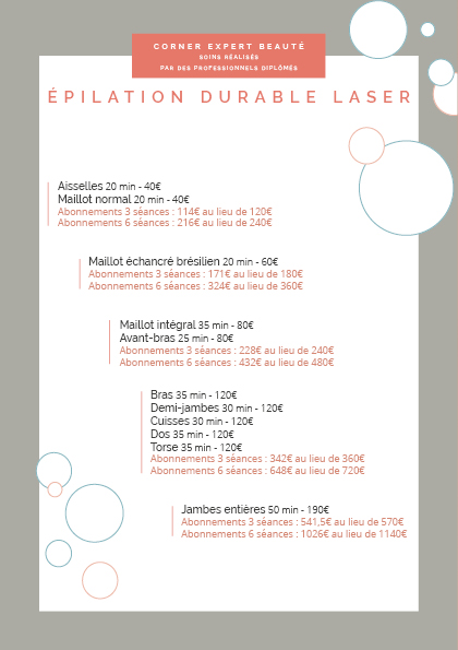 Menu de soin EXPERT 202636 Menu de soin EXPERT 202636