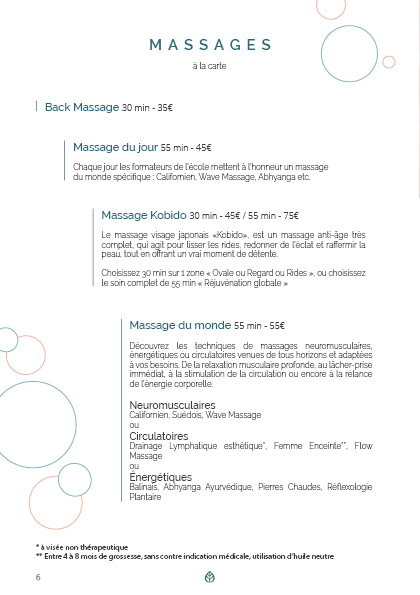 Menu de soin EXPERT 20266 Menu de soin EXPERT 20266